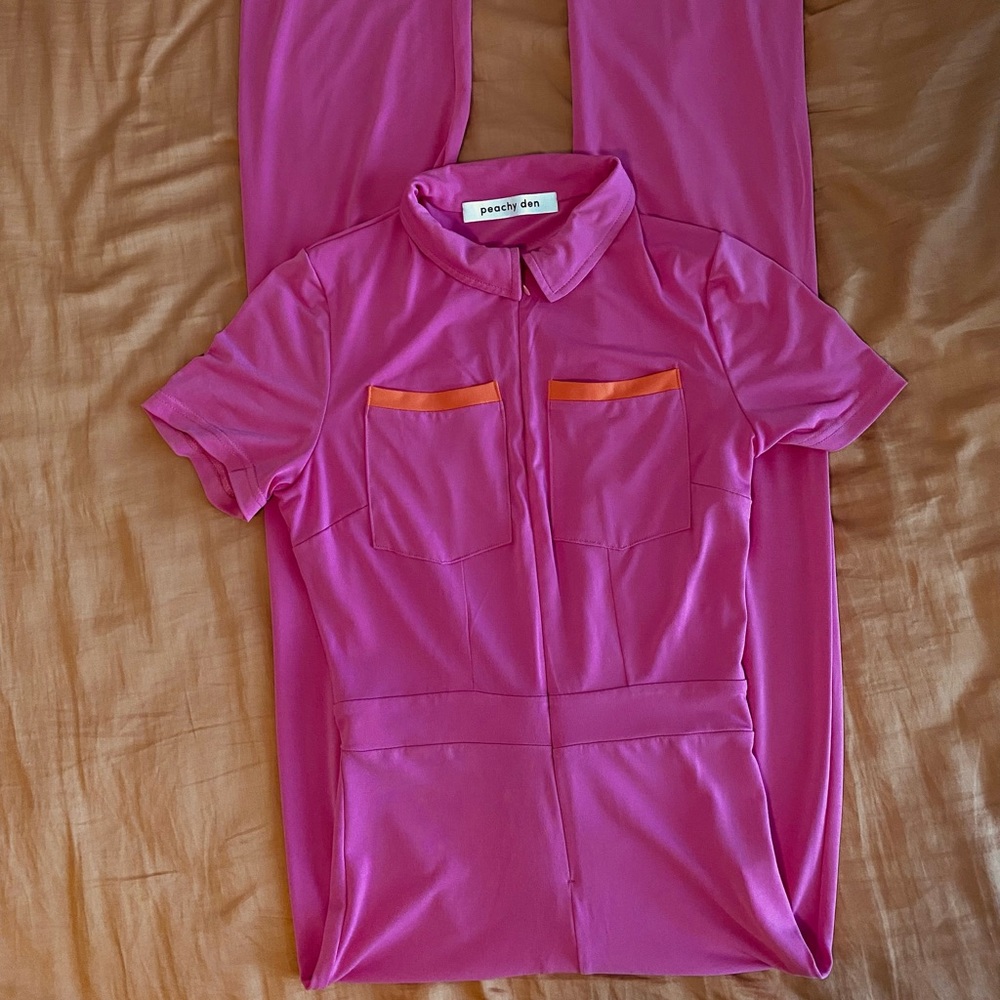 Peachy Den Jumpsuit
